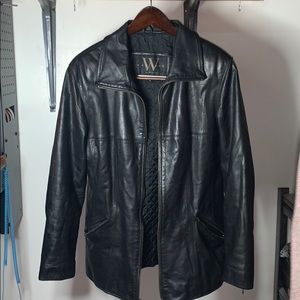 Lined Genuine leather jacket size M